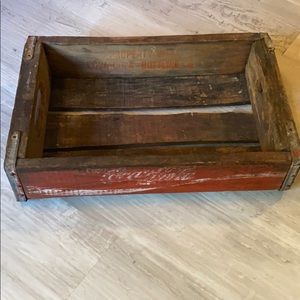 Vintage Coca Cola Crate